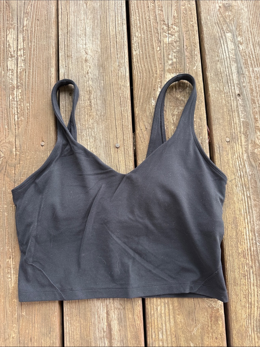 Lululemon Align Tank Cropped Black